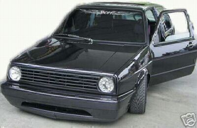 Calandre / Grille noir pour Volkswagen Golf 2 1983 - 1991