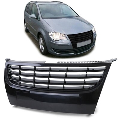 Calandre / Grille Noire pour Volkswagen Touran GP 2006 - 2009