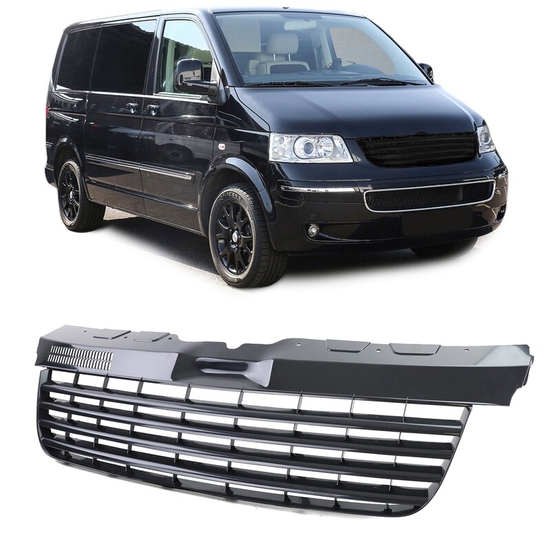 Calandre / Grille Noire pour Volkswagen T5 2003 - 2009