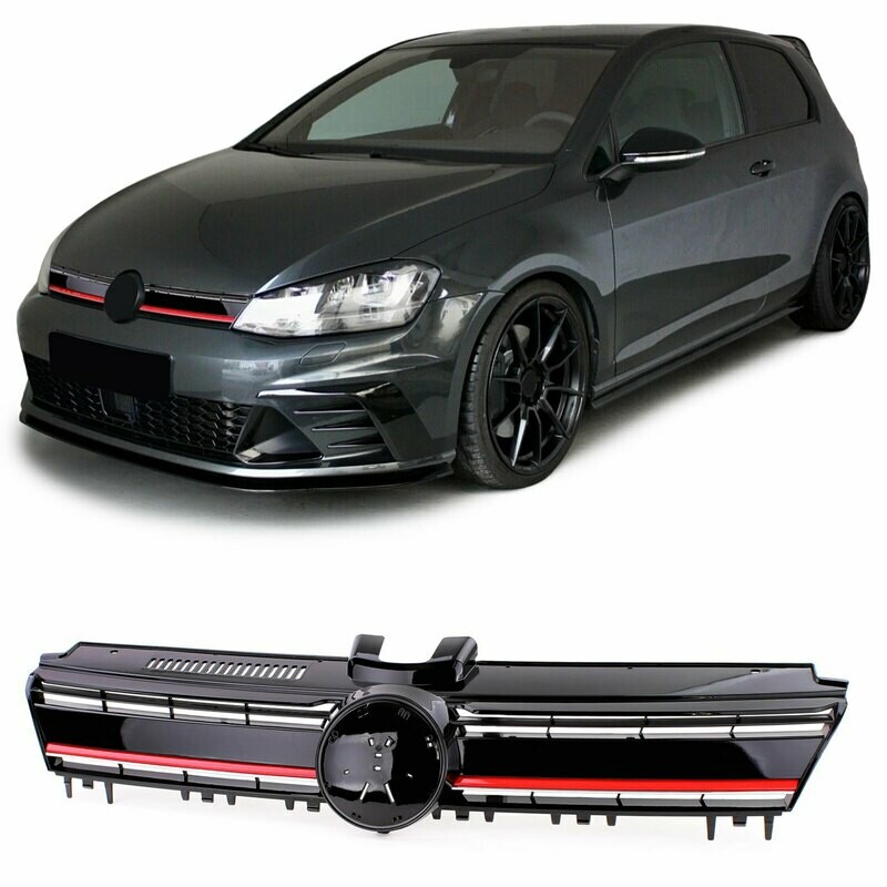 Calandre / Grille Look GTI pour Volkswagen Golf 7 2012 - 2017