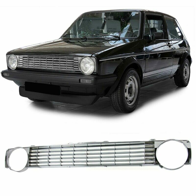 Calandre / Grille Chromée pour Volkswagen Golf 1 1974 - 1992