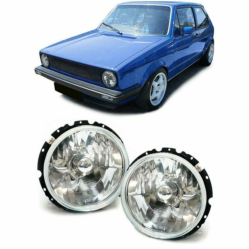 Paire de phares avant pour Volkswagen Golf 1
