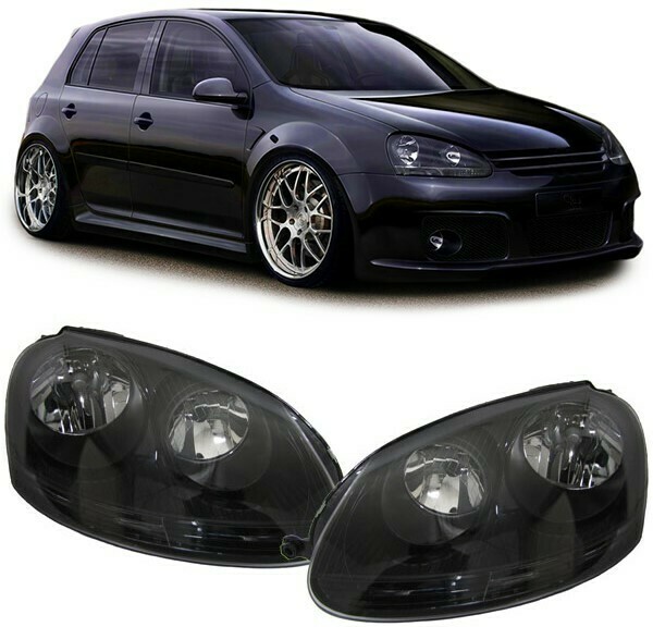 Paire de phares avant pour Volkswagen Golf 5 + Jetta 3