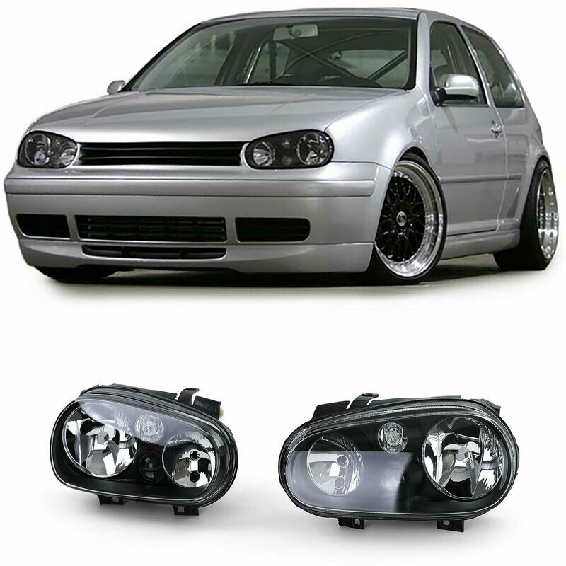 Paire de phares avant pour Volkswagen Golf 4 1997 - 2003