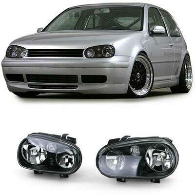 Paire de phares avant pour Volkswagen Golf 4 1997 - 2003