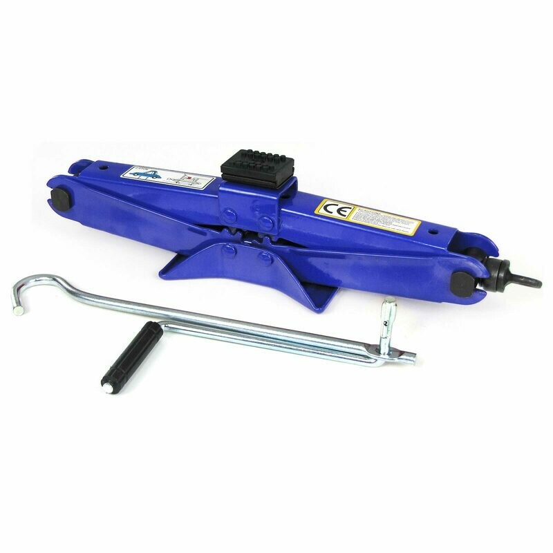 Cric d'assistance de dépannage / cric de voiture de tourisme jusqu'à 2T bleu 115MM-400MM