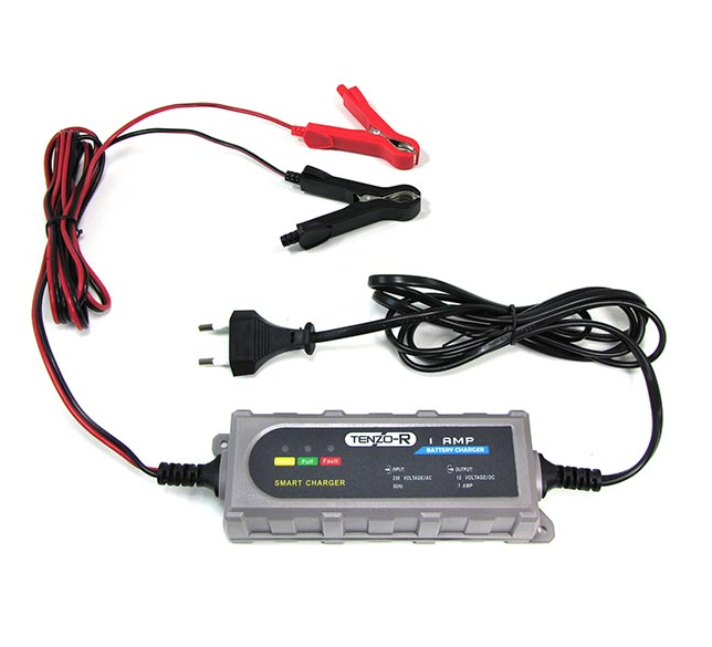 Dispositif d'entretien du chargeur de batterie pour 12V 6-100 AH avec LED
