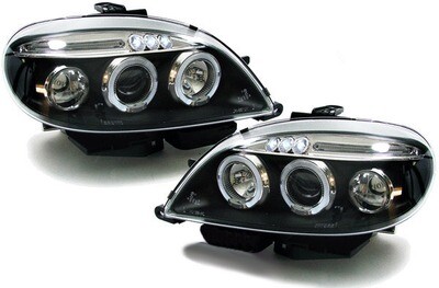 Paire de phares Angel Eyes avant pour Citroen Saxo de 1999