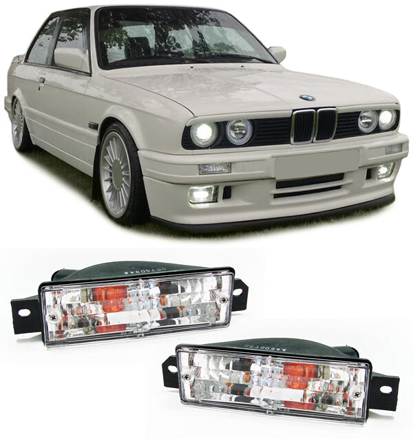 Paire de clignotants pour Bmw Série 3 E30 1987 - 1993