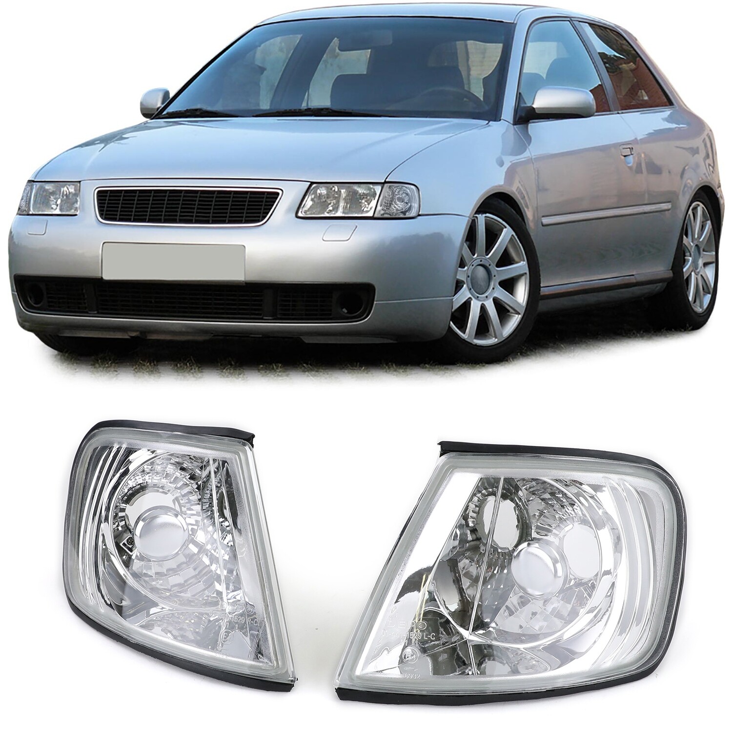 Paire de clignotants pour Audi A3 8L 1996 - 2000