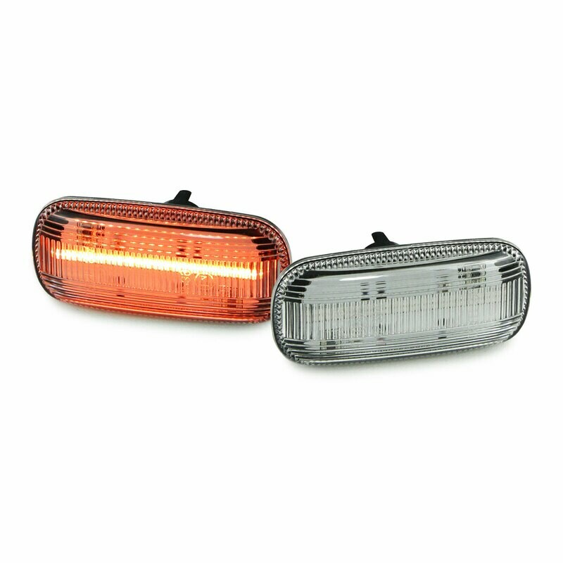 Paire de clignotants latéraux à LED pour Audi A4 B6 B7 TT 8J A3 8P A6 C5 A8 D3