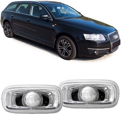 Paire de clignotants latéraux pour Audi A4 8E A3 8P A4 8E A6 4F