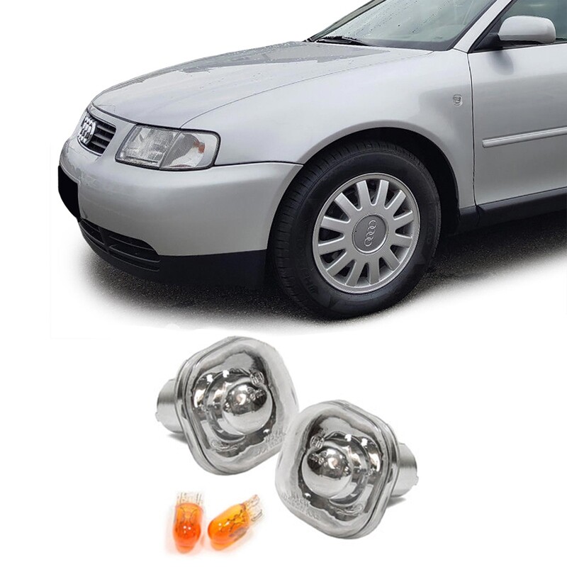 Paire de clignotants latéraux pour Audi A3 8L A4 8D2 Skoda Octavia 1U Fabia 6Y
