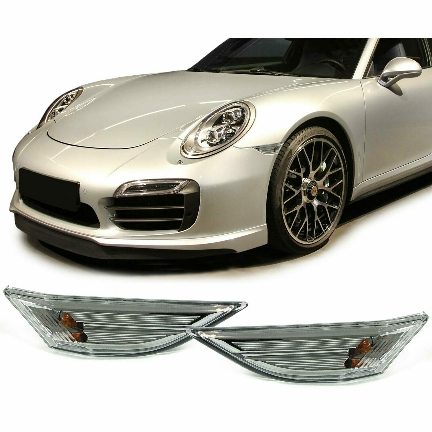 Paire de clignotants latéraux avec pour Porsche 911 981 à partir de 2011