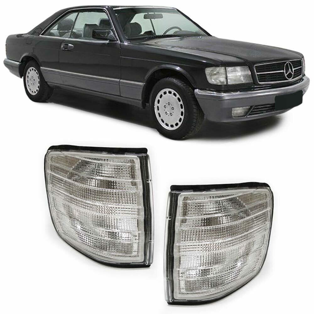 Paire de clignotants pour Mercedes Classe S W126 1980 - 1991