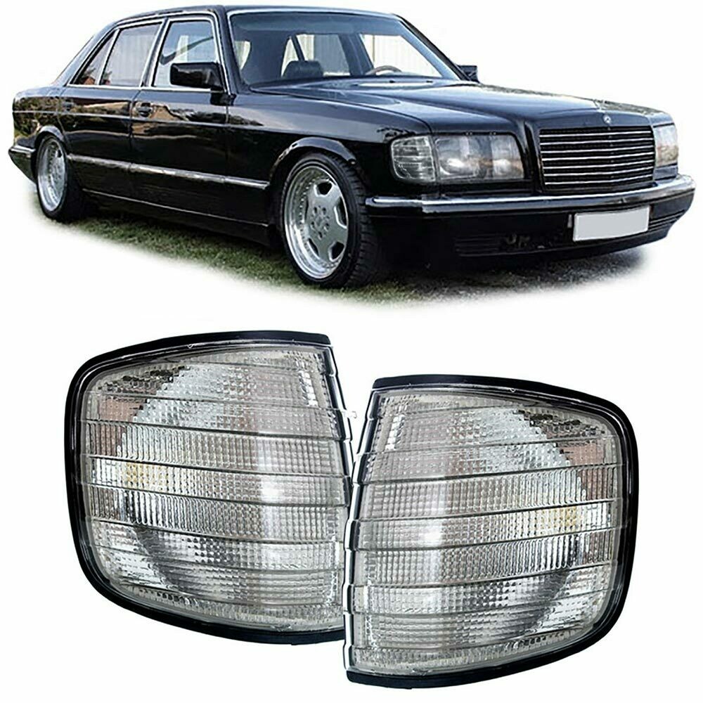 Paire de clignotants pour Mercedes Classe S W126 1979 - 1991