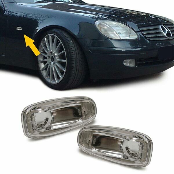 Paire de clignotants latéraux pour Mercedes Sprinter Vito Classe E SLK