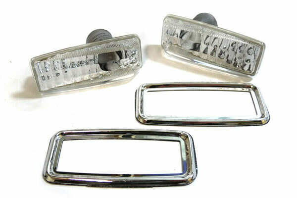 Paire de clignotants latéraux pour Mercedes Classe C SL Classe S 190