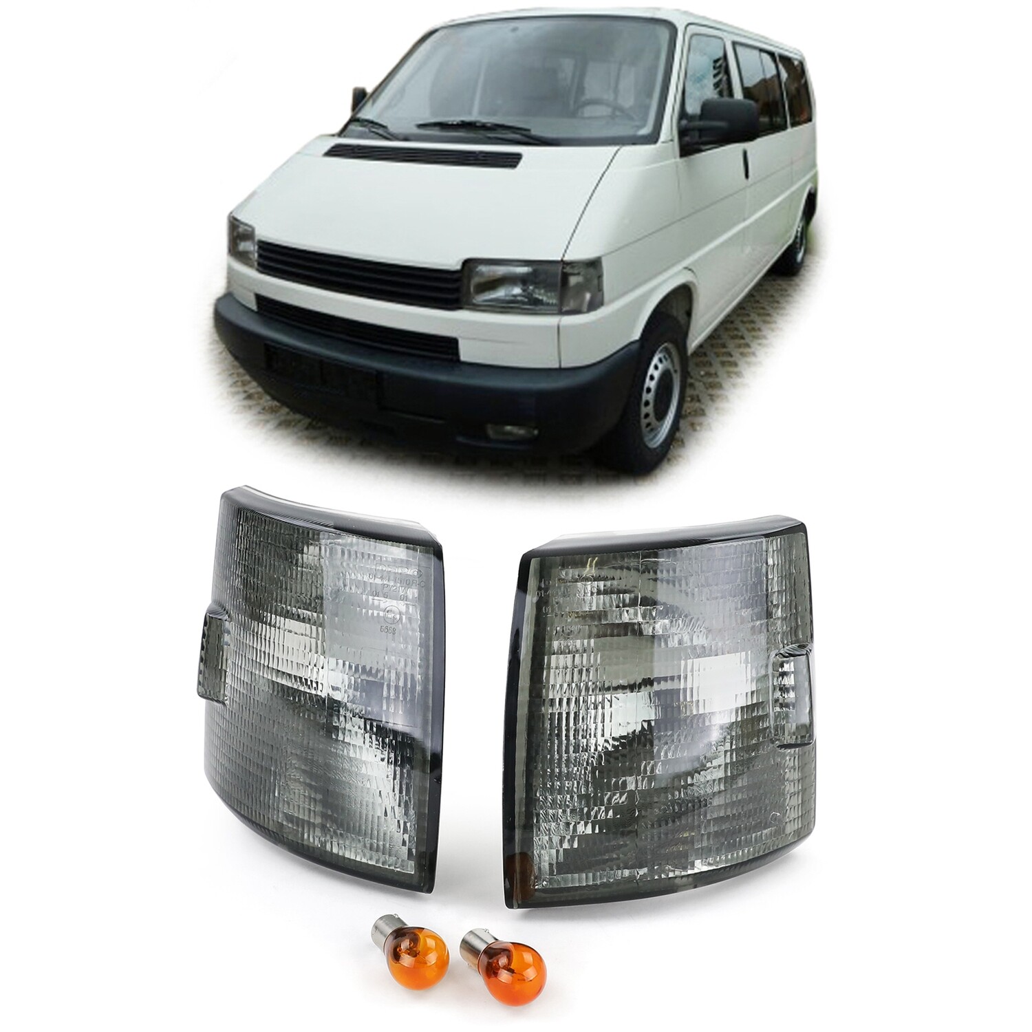 Paire de clignotants pour Volkswagen Transporter T4 1990 - 2004