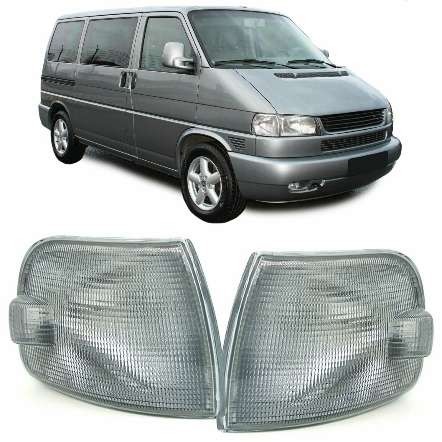 Paire de clignotants pour Volkswagen T4 Multivan Caravelle 1996 - 2003