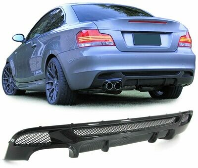 Diffuseur de pare-chocs arrière en carbone pour BMW Série 1 E82 E88 2011-2013