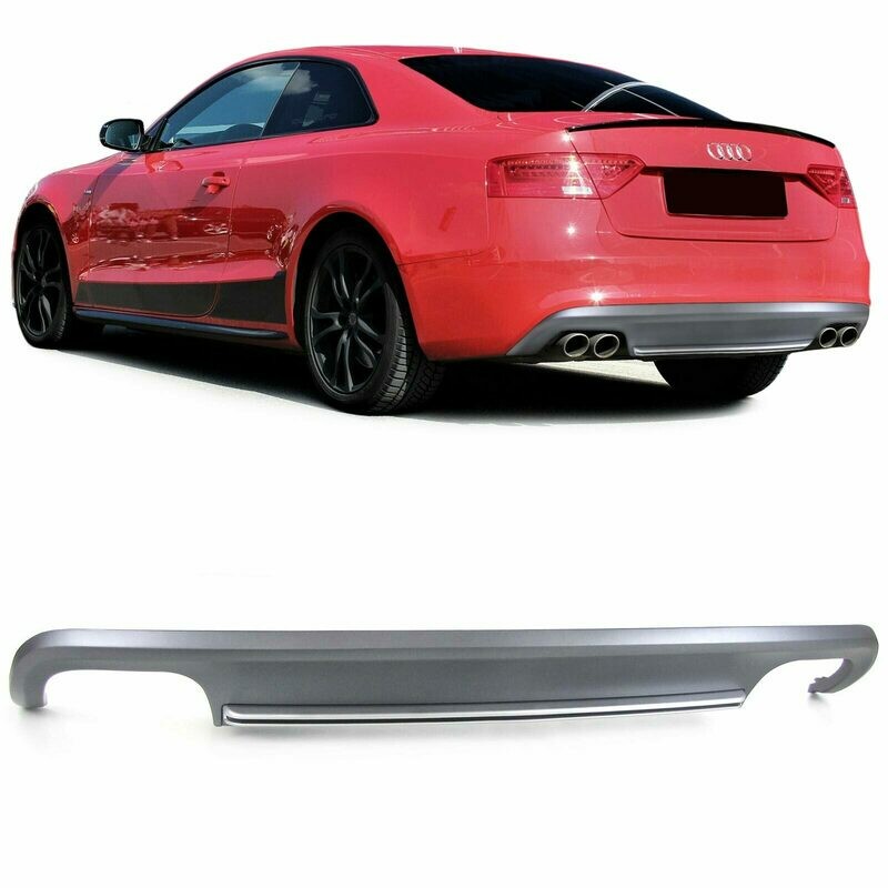 Diffuseur de pare-choc arrière pour Audi A5 8T 2011 - 2017
