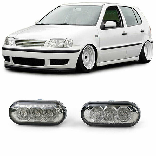 Paire de clignotants latéraux à LED pour Volkswagen Golf 3 4 Bora Lupo Passat 3B 3BG Sharan