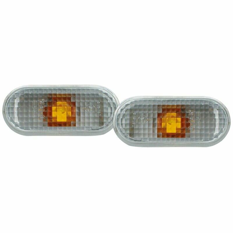 Paire de clignotants latéraux pour Volkswagen T5 Lupo Bora Golf 4 Passat 3B Seat Arosa