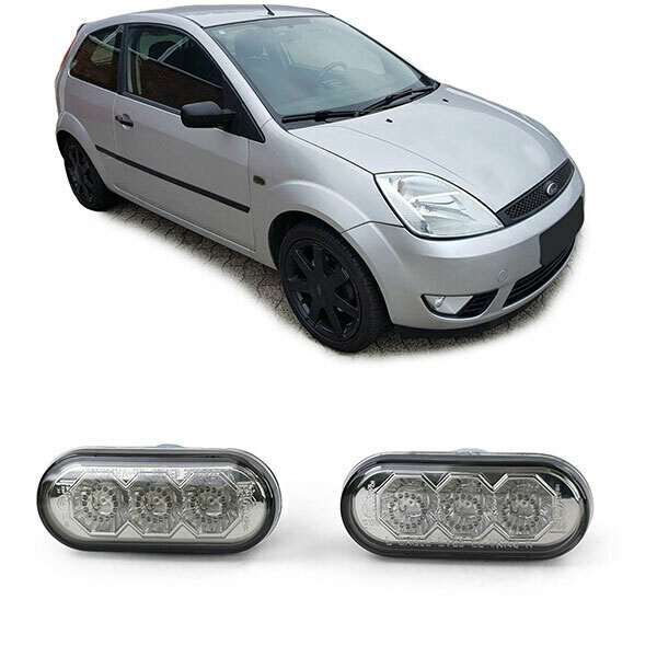 Paire de clignotants latéraux à LED pour Ford C-Max Focus 2 Fiesta 6 Focus 2 Galaxy