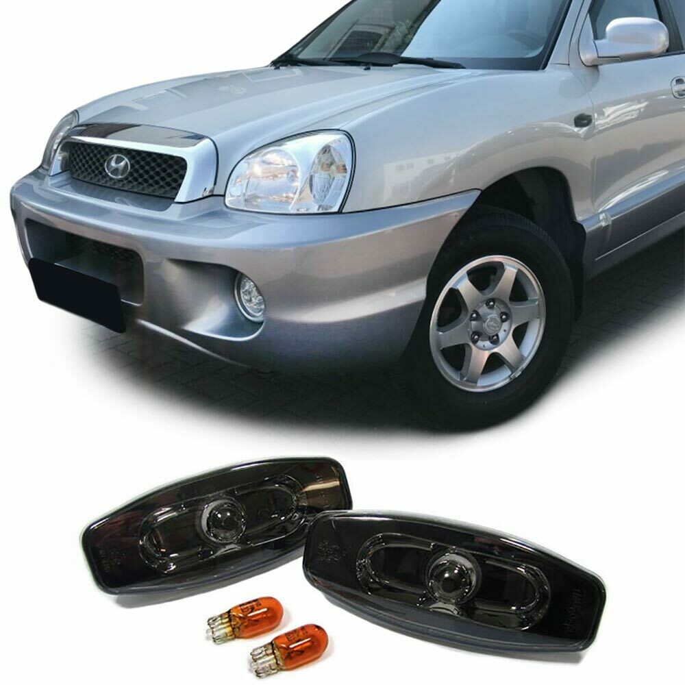 Paire de clignotants latéraux pour Hyundai Santa Fe 2000 - 2006