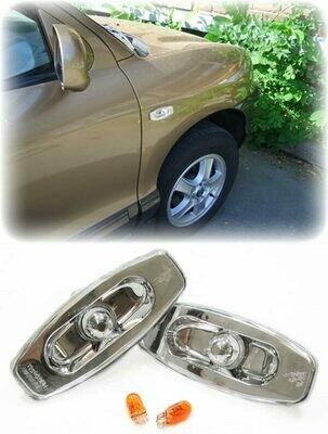 Paire de clignotants latéraux pour Hyundai Santa Fe 2000 - 2006