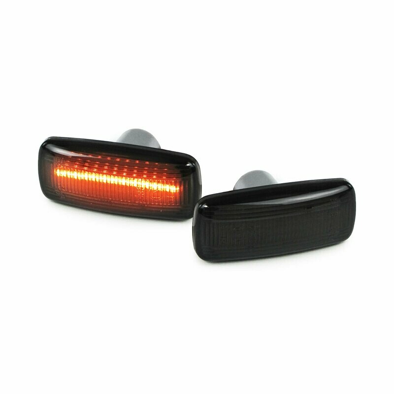 Paire de clignotants latéraux à LED pour Jeep Patriot MK74 Compass Commander