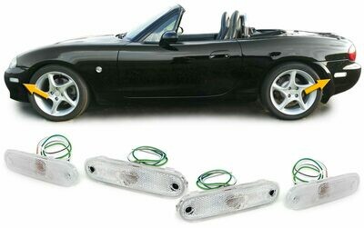 Set de clignotants latéraux réflecteurs pour Mazda MX5 1989 - 2005