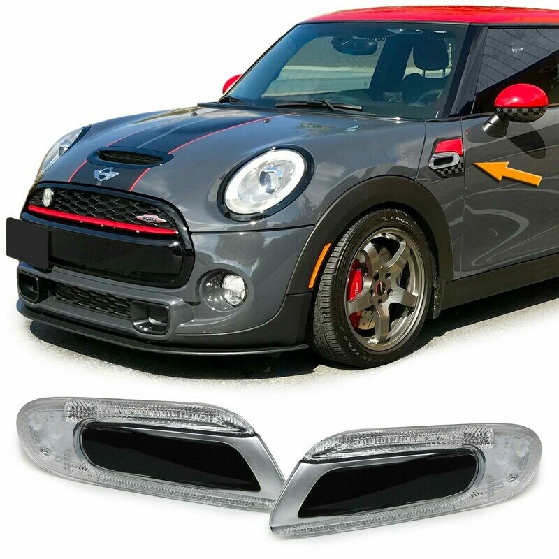 Paire de clignotants latéraux à LED pour Mini Cooper F55 F56 F57 de 2013