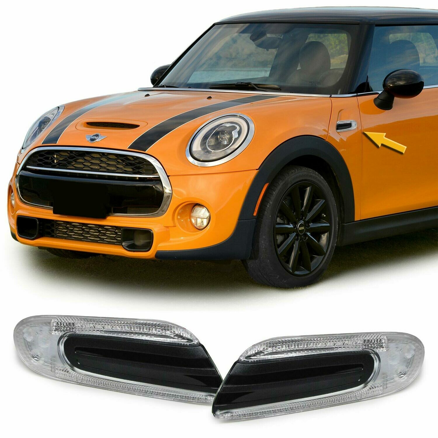 Paire de clignotants latéraux à LED pour Mini Cooper F55 F56 F57 à partir de 2013