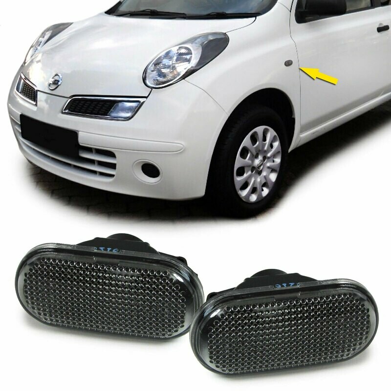 Paire de clignotants latéraux pour Micra K12 2003 - 2009