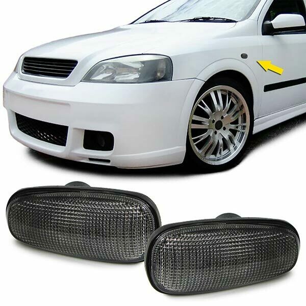 Paire de clignotants latéraux pour Opel Astra G 1998 - 2005 Zafira A 1999 - 2005