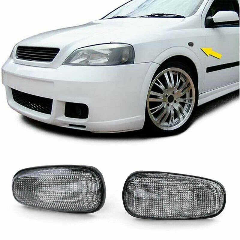 Paire de clignotants latéraux pour Opel Astra G 1998 - 2005 Zafira A 1999 - 2005