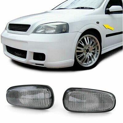 Paire de clignotants latéraux pour Opel Astra G 1998 - 2005 Zafira A 1999 - 2005