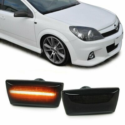 Paire de clignotants latéraux à LED pour Opel Astra H Corsa D Zafira B Insignia