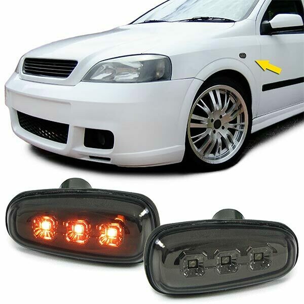 Paire de clignotants latéraux à LED pour Astra G 1997 - 2004 Zafira A 1999 - 2005