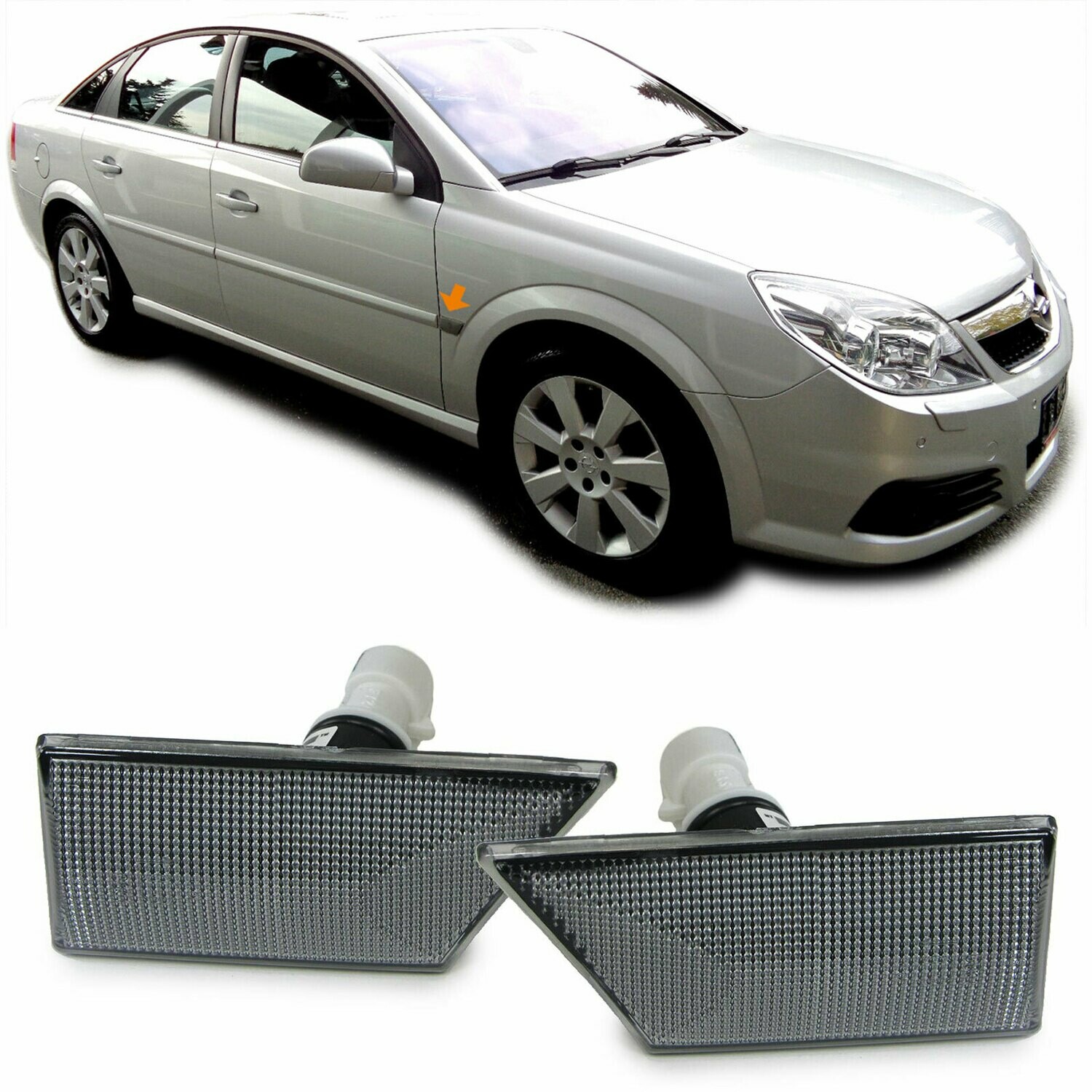Paire de clignotants latéraux pour Opel Vectra C Signum 2002 - 2008