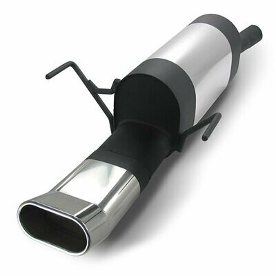 Silencieux / Pot d'échappement sport inox pour Opel Astra H GTC