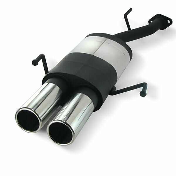 Silencieux / Pot d'échappement sport inox pour Opel Astra G