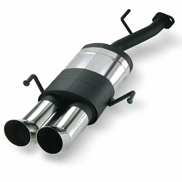 Silencieux / Pot d'échappement sport inox pour Opel Astra G