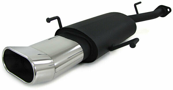 Silencieux / Pot d'échappement sport inox pour Opel Astra G CC