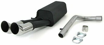 Silencieux / Pot d'échappement sport inox pour Audi A4 B5 1994 - 2001