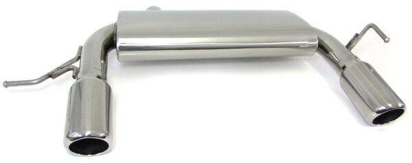 Ligne d'échappement sport inox pour Audi TT 8N 3.2 Quattro 2003 - 2006