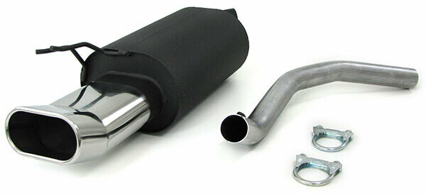Silencieux / Pot d'échappement sport inox pour Renault Twingo 1993 - 2007