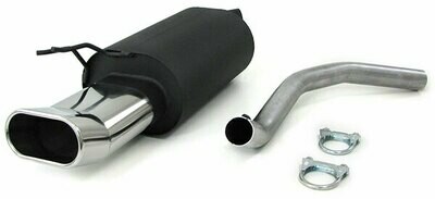 Silencieux / Pot d'échappement sport inox pour Renault Twingo 1993 - 2007
